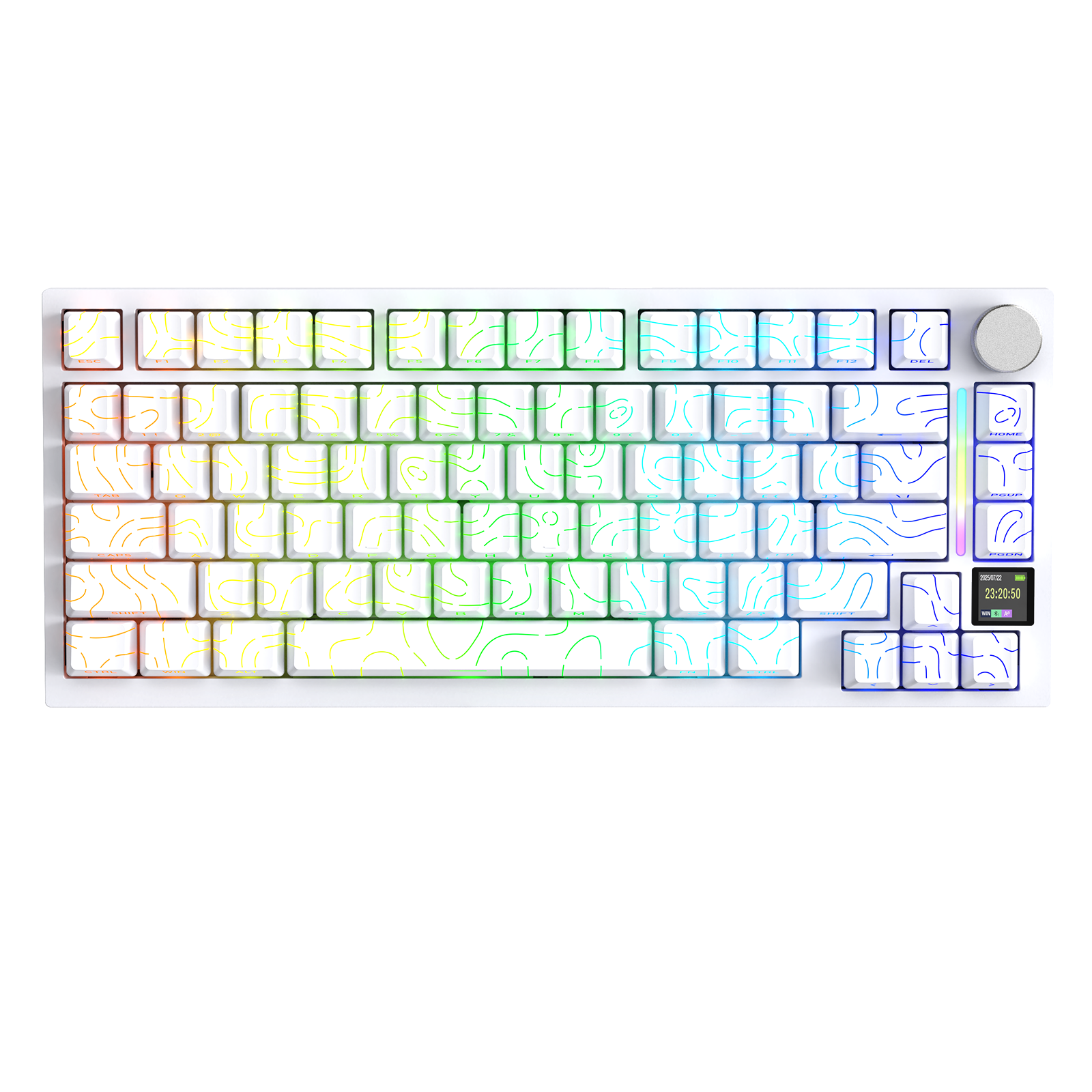 X68 HE 8KHz ラピッドトリガーキーボード | 0.01mm RT 精度