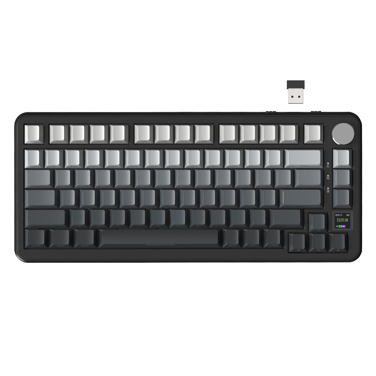 siensynoメカニカルキーボード 68％CNCアルミニウムワイヤレスメカニカルキーボード | ホットスワップ対応