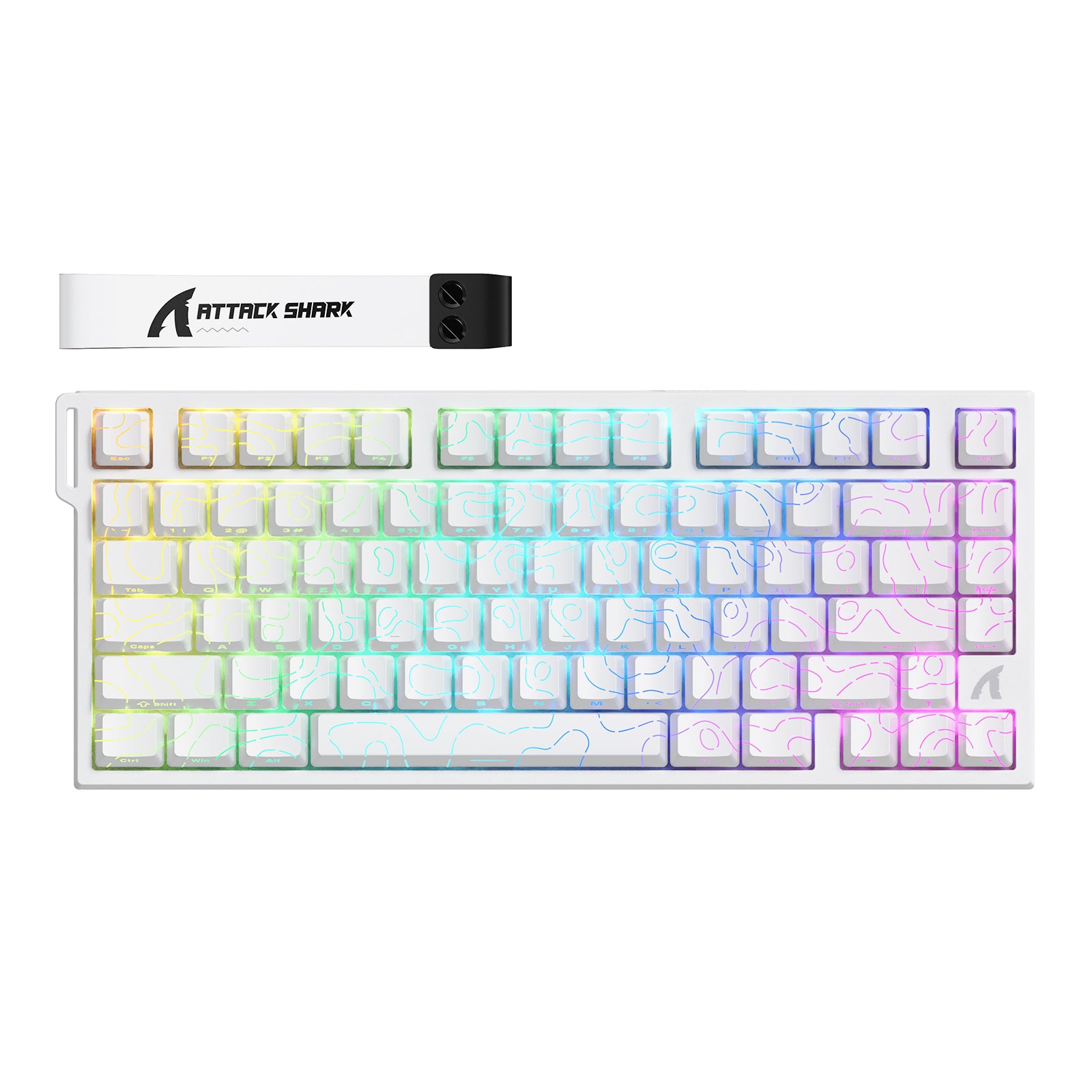0.01mm RT、8000Hz ワイヤレス ラピッドトリガー | 65% HE キーボード 0.01mm RT、8000Hz ワイヤレス ラピッドトリガー | 65% HE キーボード
