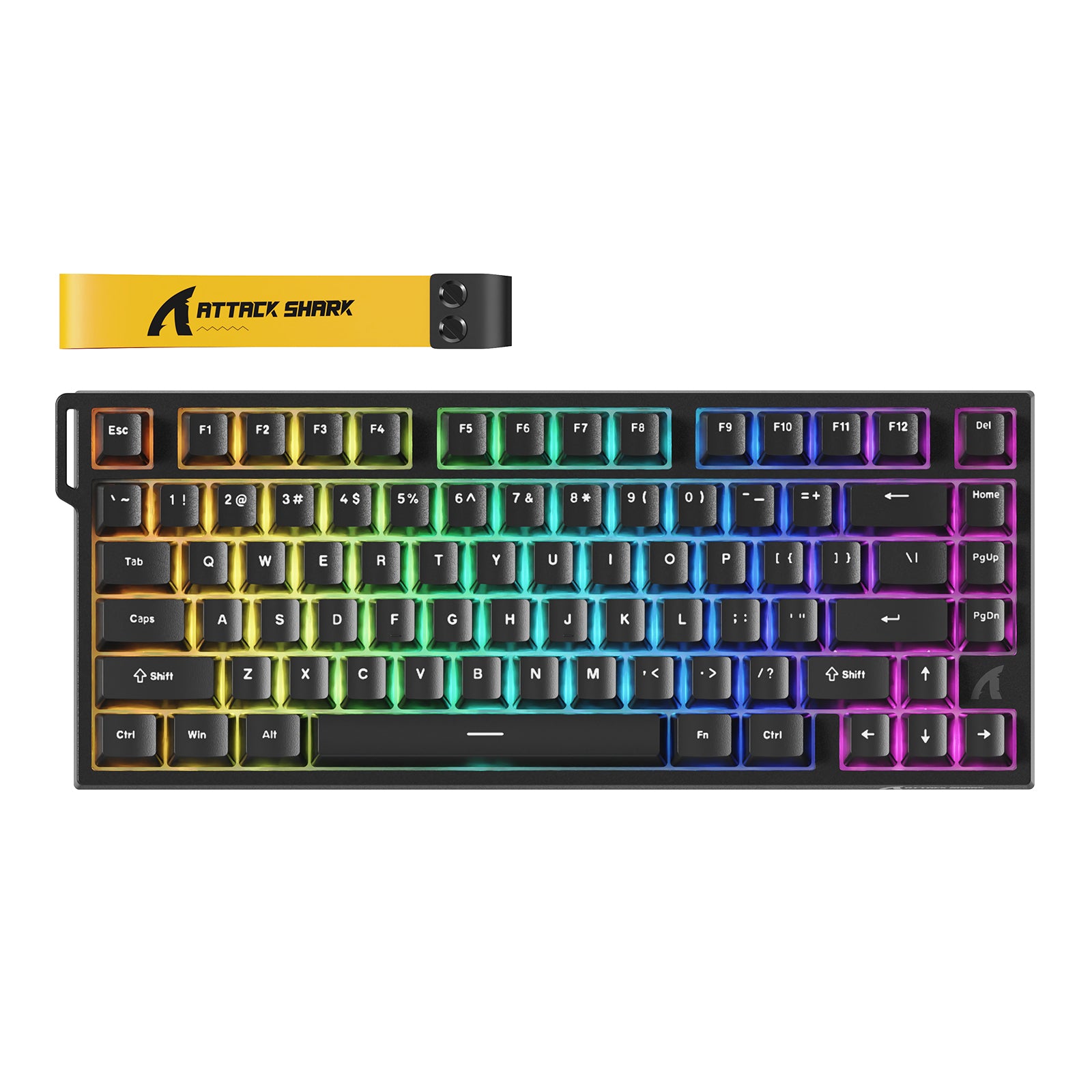 ATTACK SHARK X68 HE キーボード 本体 X68 HE 8KHz ラピッドトリガーキーボード | 0.01mm RT 精度