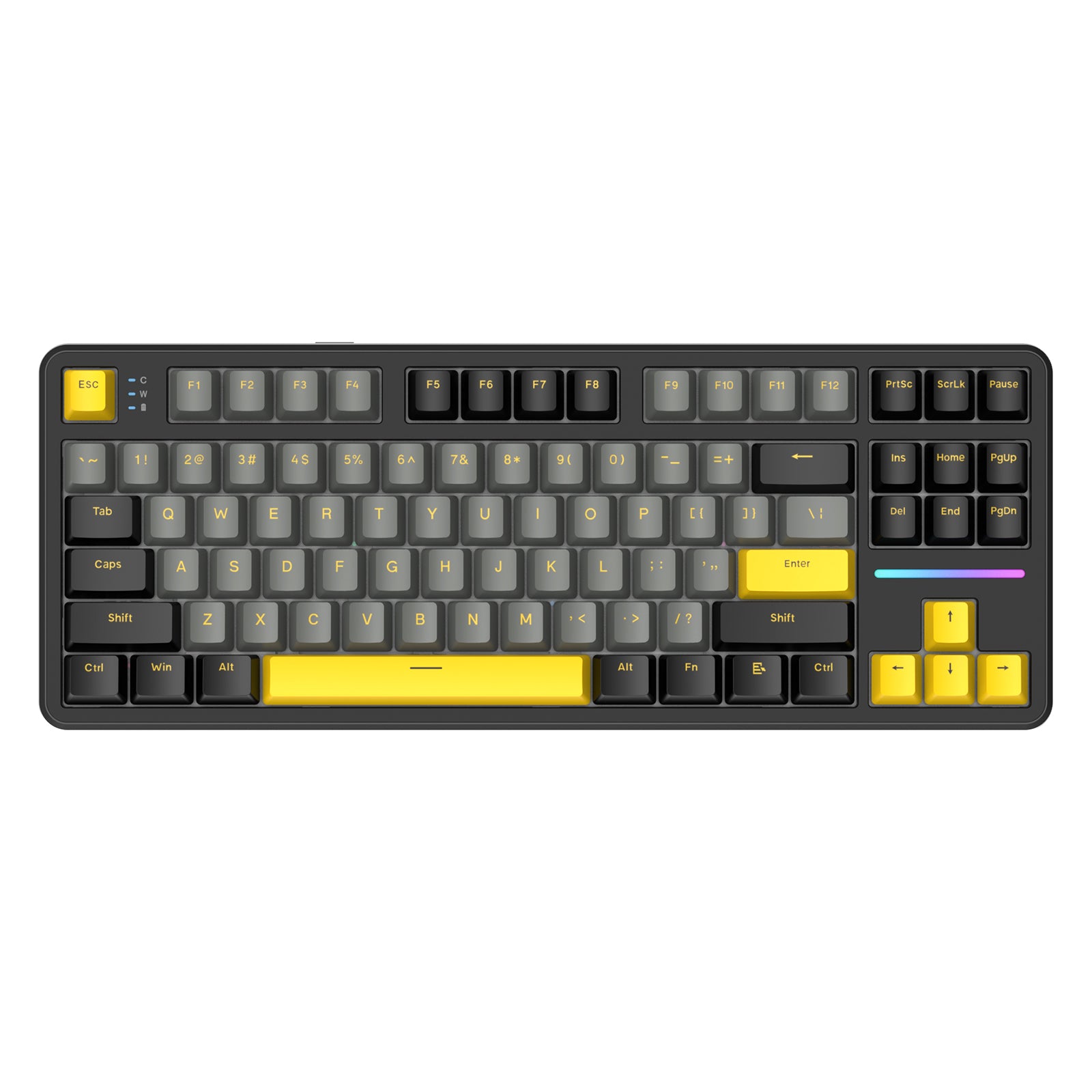 アルミニウム 75% ガスケットワイヤレスキーボード | ホットスワップ